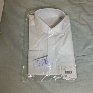 Bianco White Men's Dress Shirt NWT 41L